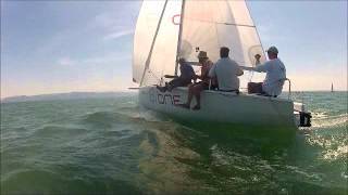 Bavaria BOne First sailing video [upl. by Chilt]