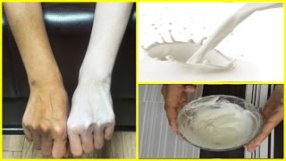 10 Minutes Skin Whitening milk Facial Bleach  Get Fair Spotless Glowing Skin 100 Works [upl. by Regor]