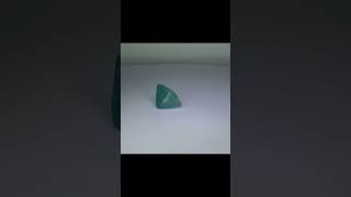 642CT CUSTOM CUT NATURAL GREEN GRANDIDIERITEgemstone naturalgems grandidierite [upl. by Ytitsahc]