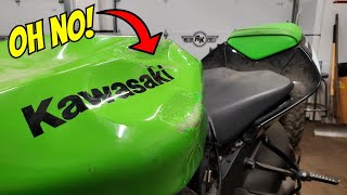 My New ZX10R Fell Off a Truck Complete Restoration [upl. by Petey]