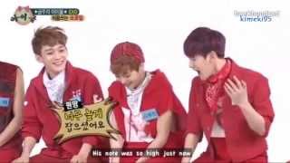 EXOs Funny Moments At Weekly Idol 2013  Part 1 [upl. by Ellenad]