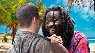 White Boy Speaks Jamaican Language Shocks Jamaicans [upl. by Rebor]