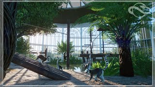 🦓 Planet zoo  Brookhaven Zoo  EP 5  Speed Build  Lemur House [upl. by Sirraj26]