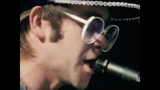 Elton John Goodbye yellow brick road live at Dodger Stadium 1975 [upl. by Marlee834]