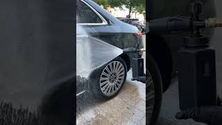 Snow foam sprayer for car washing [upl. by Reibaj]