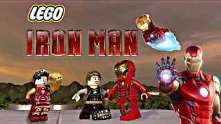 Iron man Lego all suit up scene gameplay walkthrough [upl. by Adnawad]