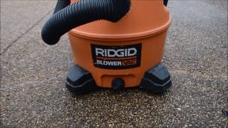 Tricks Of The Trade Quick Dry Plus Ridgid Blower Vac [upl. by Trebron]