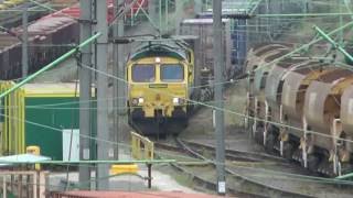 6655570004sb Coatbridge Daventry Russell containers into Basford Hall sidings Crewe 2816 [upl. by Alroy]