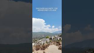 Discover Kayaköy The Abandoned Village kayaköy travel travelinspiration travelvlog traveling [upl. by Maiocco]