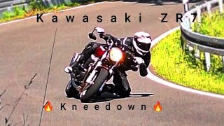 🔥Kawasaki ZR 7 Ride Kneedown🔥 [upl. by Basso107]