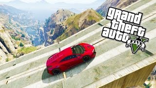 GTA 5 Next Gen  Extreme Races Jumps Stunts amp Skill Tracks GTA 5 PS4 amp Xbox One [upl. by Ciro]