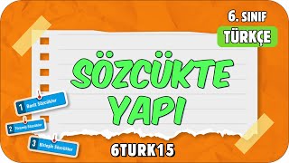 Sözcükte Yapı 📙 tonguçCUP 3Sezon  6TURK15 2024 [upl. by Henrion260]