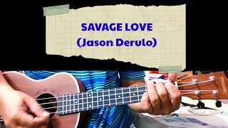 Savage Love Jason Derulo ukulele cover song [upl. by Midge]