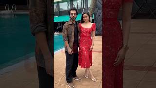 shraddha kapoor and Rajkumar Rao spotted at patrika gate jaipur film promotion stree 2 stree2 [upl. by Primaveria480]