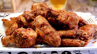 Everyone Who Tried Loved It Chinese Szechuan BBQ Crispy Wings 气炸烧烤鸡翅 Airfryer Fried Chicken Recipe [upl. by Niwdla]