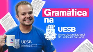 Como cai Gramática no Vestibular da UESB [upl. by Utham]