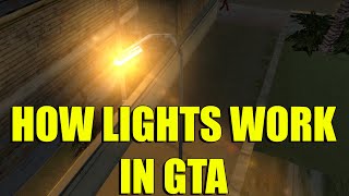 How Lights Work in GTA San Andreas Vice City amp III [upl. by Schou973]