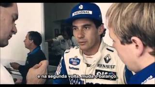 Ayrton Senna Percebe Problema Mecânicos em Carro da Williams FW16 [upl. by Ariel694]