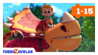 Turbozavrlar 🦖  115 🎬  Сирли ҳикоя ✨  Multfilmlar 🐣 [upl. by Llerrom]