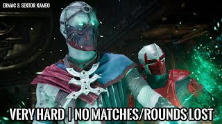 MORTAL KOMBAT 1  ERMAC amp Sektor Kameo  VERY HARD  No MatchesRounds Lost  4K 60FPS [upl. by Sausa]