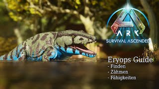 Eryops Guide Deutsch Additional Creatures Wild ARK [upl. by Dimitris]