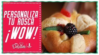 Rosca de Reyes Personalizada ROSCA RELLENA [upl. by Gnoc]