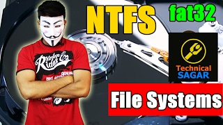 फाइल सिस्टम क्या होता है  Understanding File System  FAT32 Vs NTFS [upl. by Burlie]