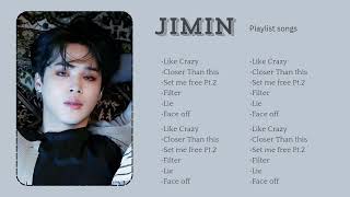 JIMIN BTS  PLAYLIST SONG parkjimin [upl. by Cherlyn]