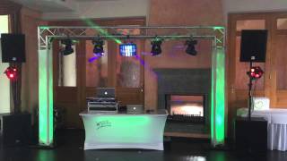 Hochzeit 2015 Hambach bei Düren Burg Obbendorf Aufbau Licht und Tontechnik wwwPartyDJMichaelde [upl. by Eltsirk877]