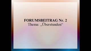 TELC B2 FORUMSBEITRAG Beispiel Nr 2 Schreiben Teil [upl. by Balf647]