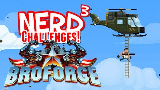 Nerd³ Challenges Pacifist Run  Broforce [upl. by Niall]