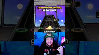 Coloquei o alarme da Samsung no Guitar Hero só pra acordar vocês 😂🤘 [upl. by Johannessen840]