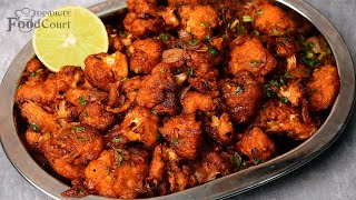 Crispy amp Tasty Gobi Fry Gobi Fry Recipe Cauliflower Fry [upl. by Alet96]