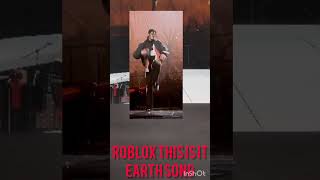 Roblox This Is It  Earth Song mjkingofpop roblox music viralshort michaeljacksontributeartist [upl. by Anayeek97]