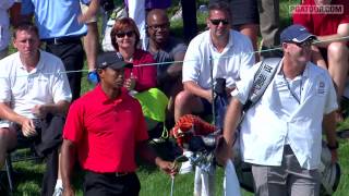 2012 Shots of the Year No 2  Tiger Woods [upl. by Trella]