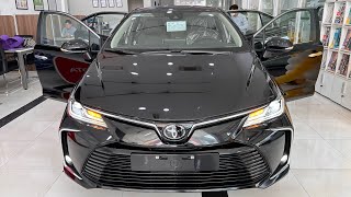 2023 Toyota Corolla Altis 16L 128HP Black Color Awesome Sedan  Exterior And Interior Walkaround [upl. by Mundford745]