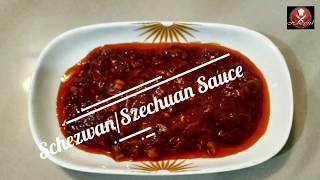 Szechuan Sauce Schezwan Sauce  easy recipe  homelyfoodin [upl. by Drarig]