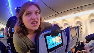 Hammered Karen Arrested After Boarding Plane and Refusing to Leave Cops Drag Her Out [upl. by Nnylsaj594]