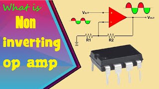 What is a Noninverting op amp [upl. by Llegna388]