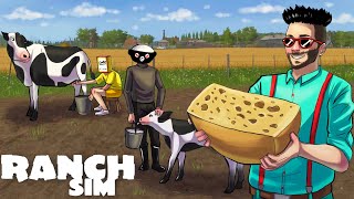 КОРОВНИК ПРИНОСИТ СВОИ ПЛОДЫ РАЗВОДИМ КОРОВ В RANCH SIMULATOR [upl. by Maurita]