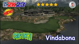 PGA Tour 2K23  Vindabona  Showcase with Flyover [upl. by Golub]