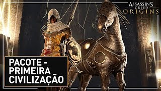 Assassins Creed Origins Pacote Primeira Civilização [upl. by Eissalc]