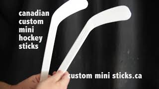 canadian custom mini hockey sticks [upl. by Denver]