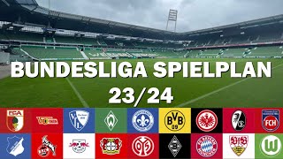 🔴Bundesliga Spielplan 2324 LIVE [upl. by Hodges]