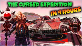 The Cursed Expedition 16 In 4 HOURS  Full Guide  No Mans Sky [upl. by Ellehc]