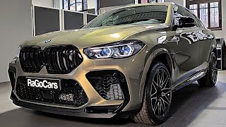 2022 BMW X6 M Competition  The Most Muscular SUV Coupe In The World [upl. by Fernand]