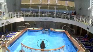 Oasis Pool onboard Ventura [upl. by O'Donoghue]