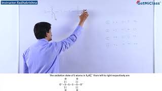 Oxidation state KCET 11th Chemistry Redox Reactions [upl. by Neelehtak]