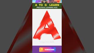 ABCD Alphabet Learning for Kids alphabet ABCDLearnToKids [upl. by Lally]