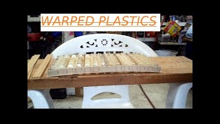 WARPED PLASTICS  AND HOW TO STRAIGHTEN THEM [upl. by Audris]